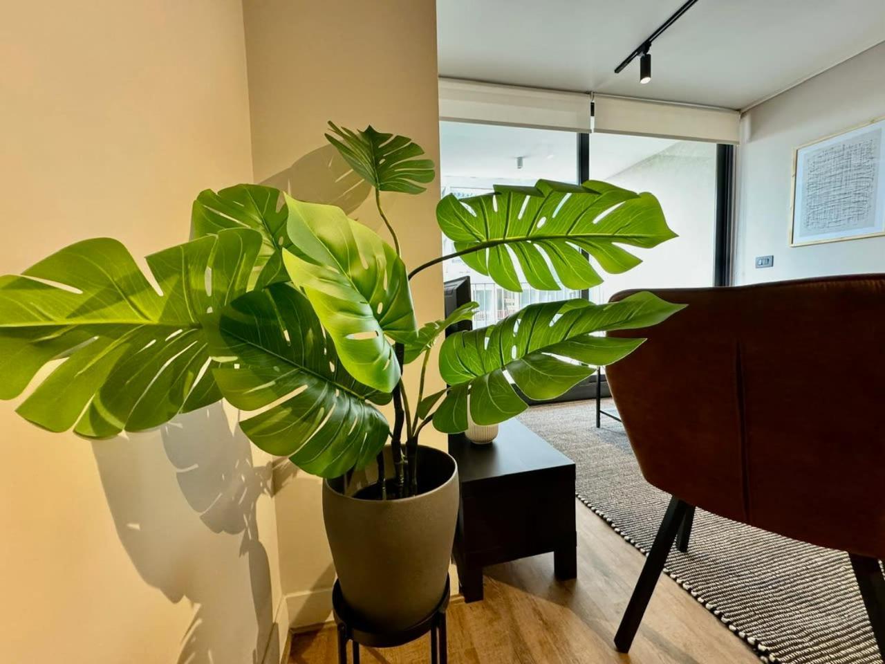 Apartment Hom I Lujoso Depto 2d2b, Nunoa Con Estacionamiento Santiago